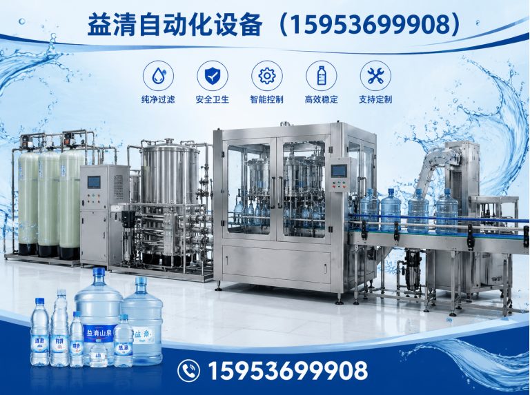 高密市矿泉水设备展示图